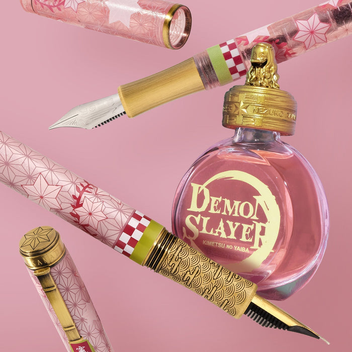 Comparing the Demon Slayer: Kimetsu no Yaiba Masque Fountain Pen and Limited Edition Masque Fountain Pen