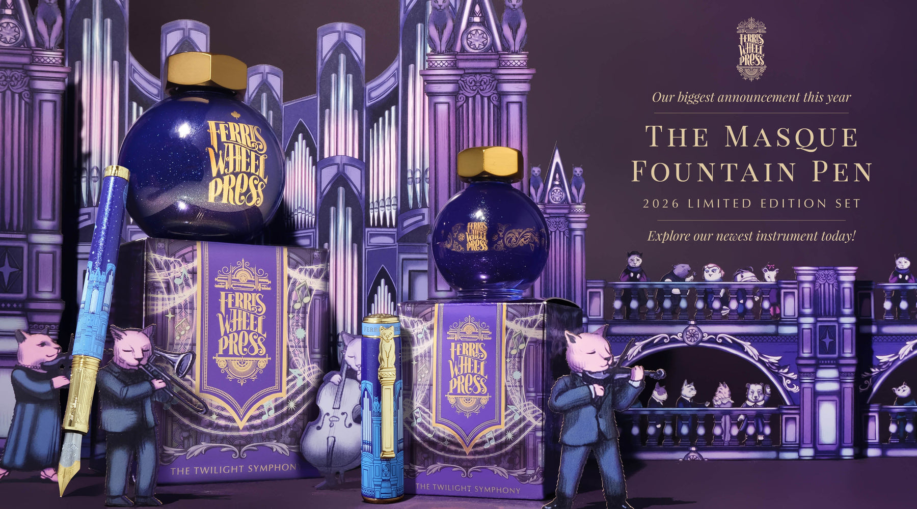 A Beginner's Guide to Ferris Wheel Press Fountain Pens