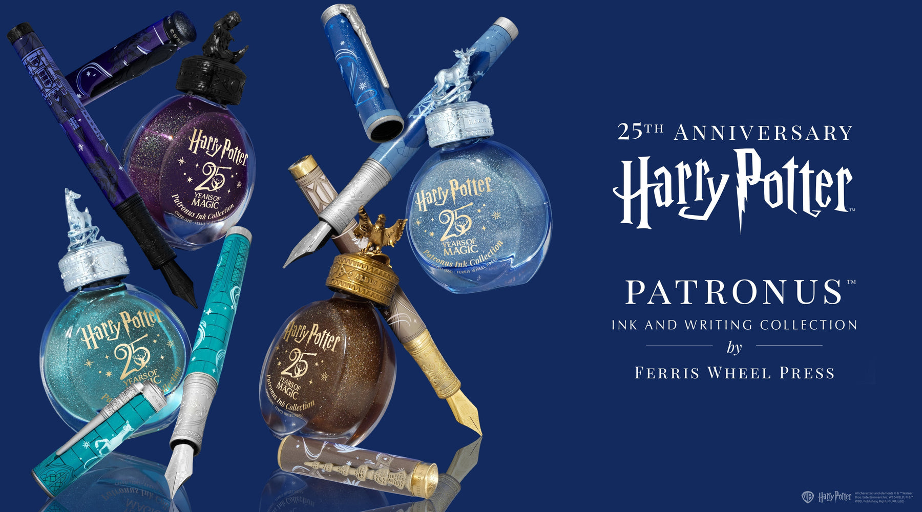 About: The Harry Potter™ 25th Anniversary Masque Fountain Pens