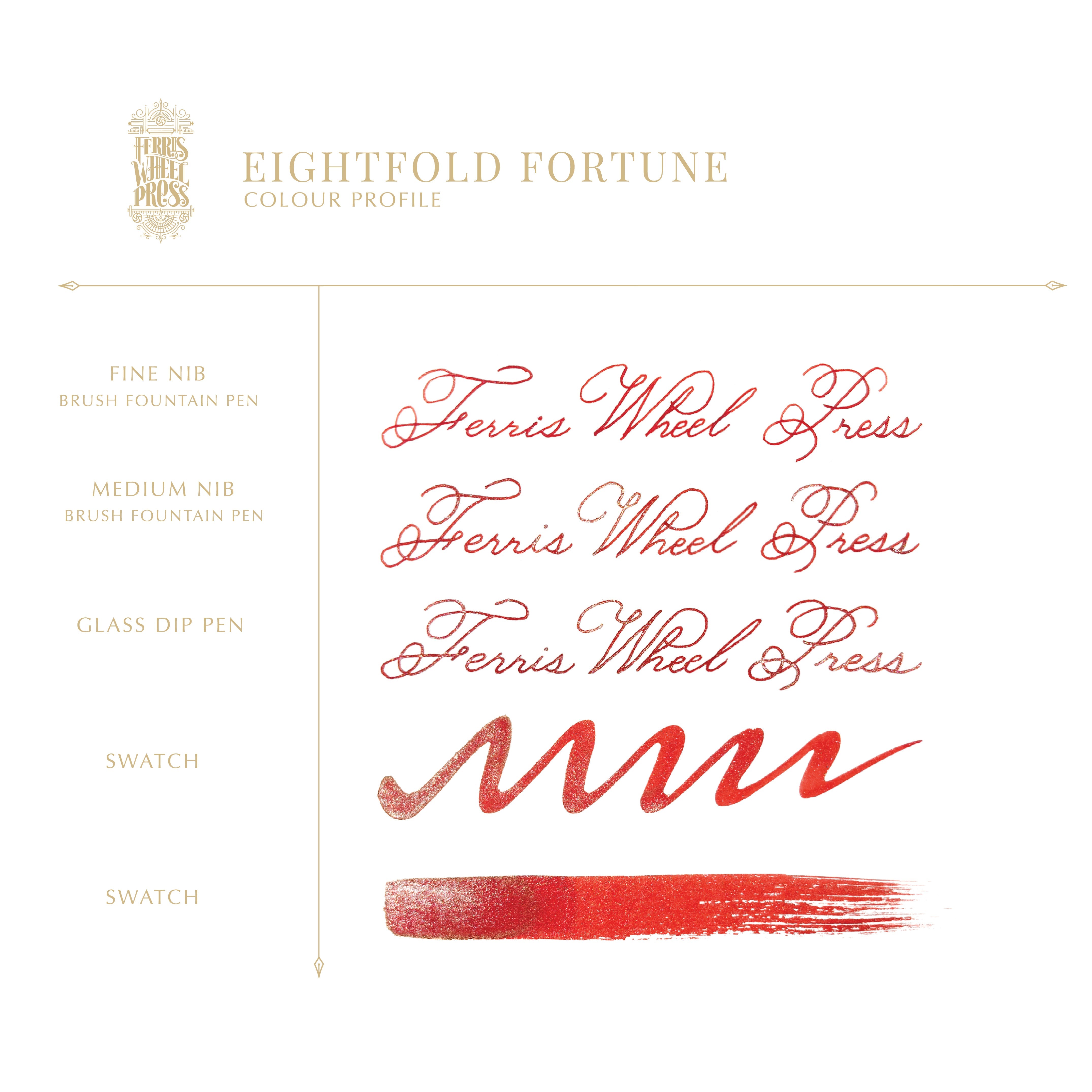 FerriTales | 2026 Lunar New Year Special Edition | Eightfold Fortune 85ml Ink