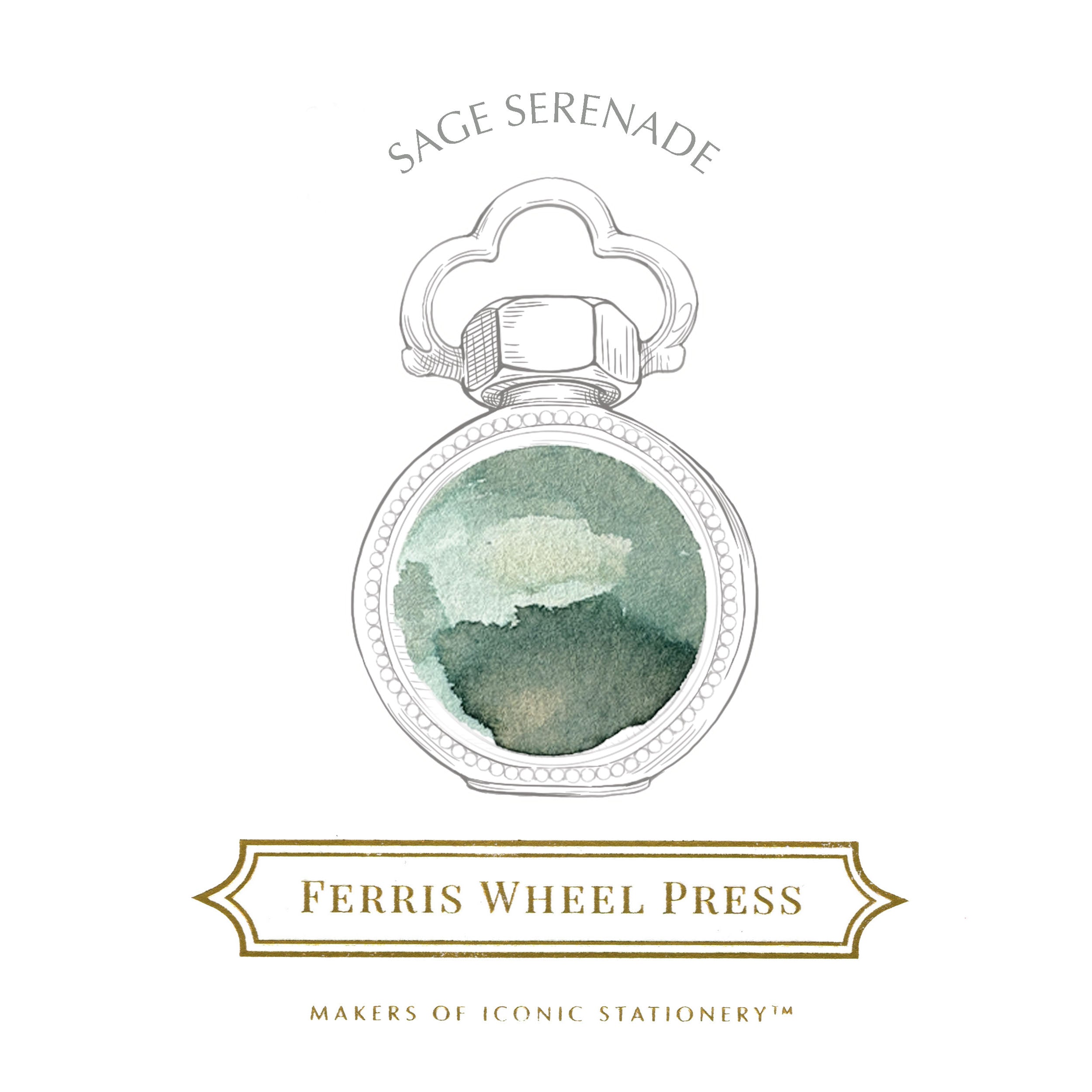 Everyday Collection | Sage Serenade 10ml - Ferris Wheel Press Canada