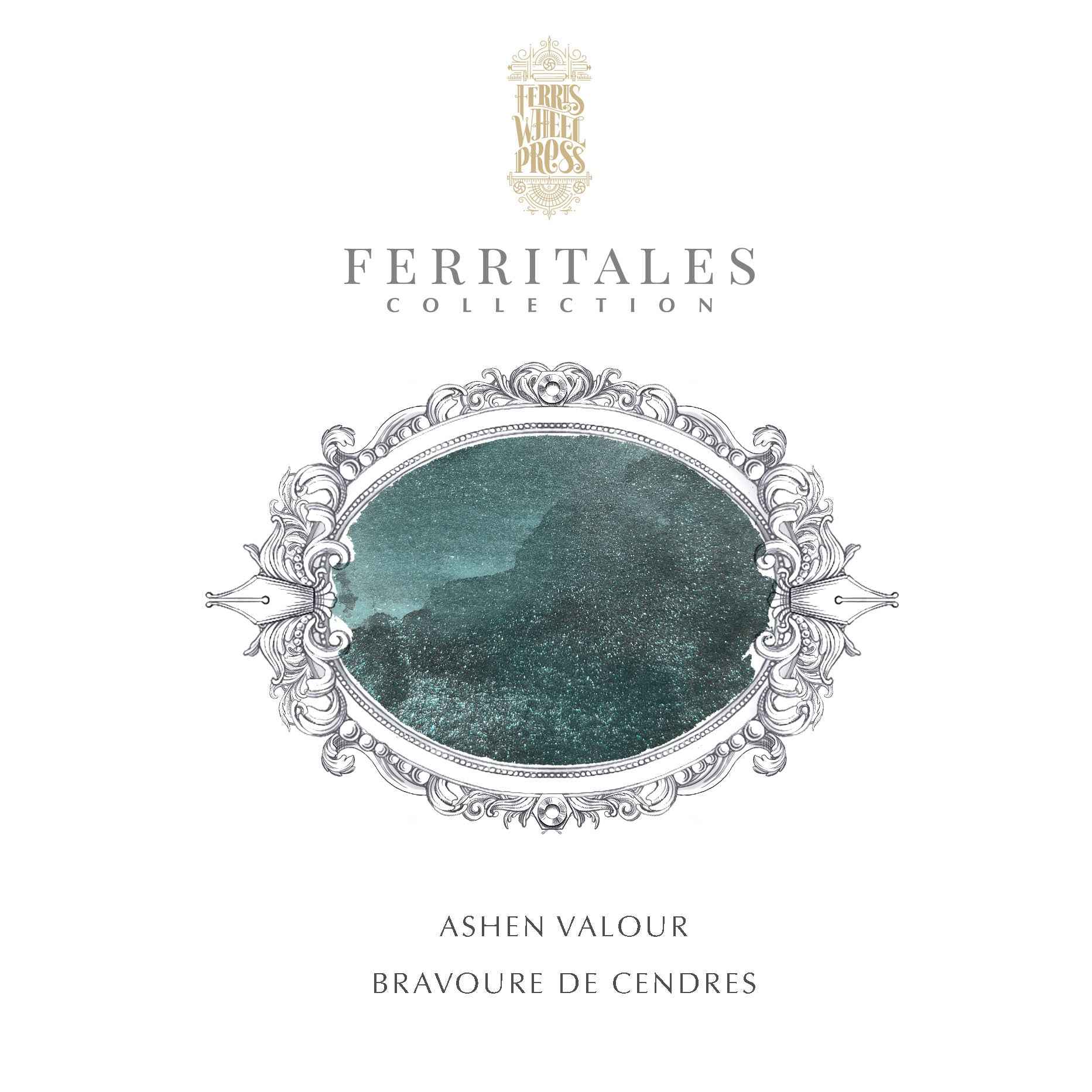 FerriTales | The Book of Knights Series | Ashen Valour 85ml Ink