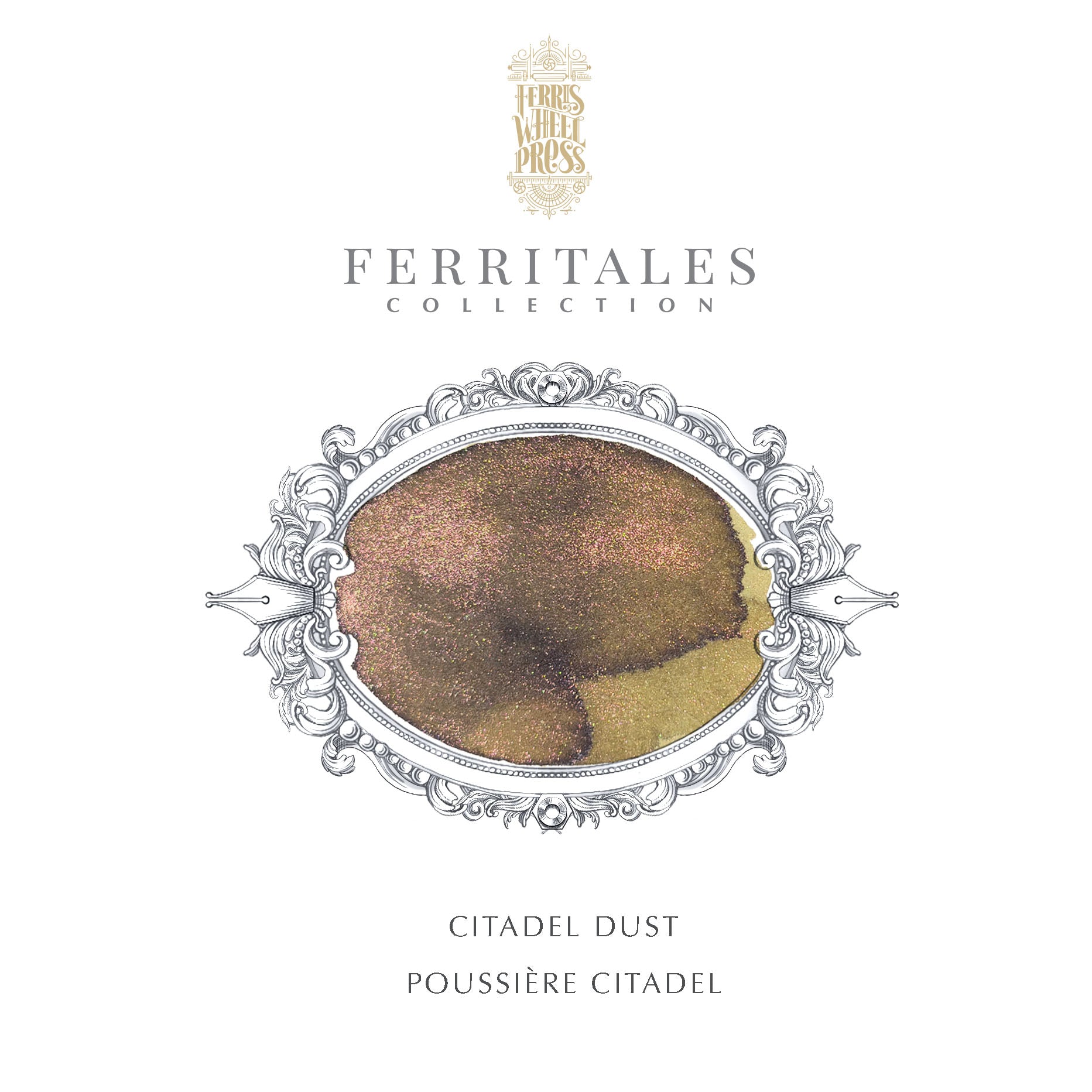 FerriTales | The Book of Knights Series | Citadel Dust 10ml Ink - Ferris Wheel Press Canada