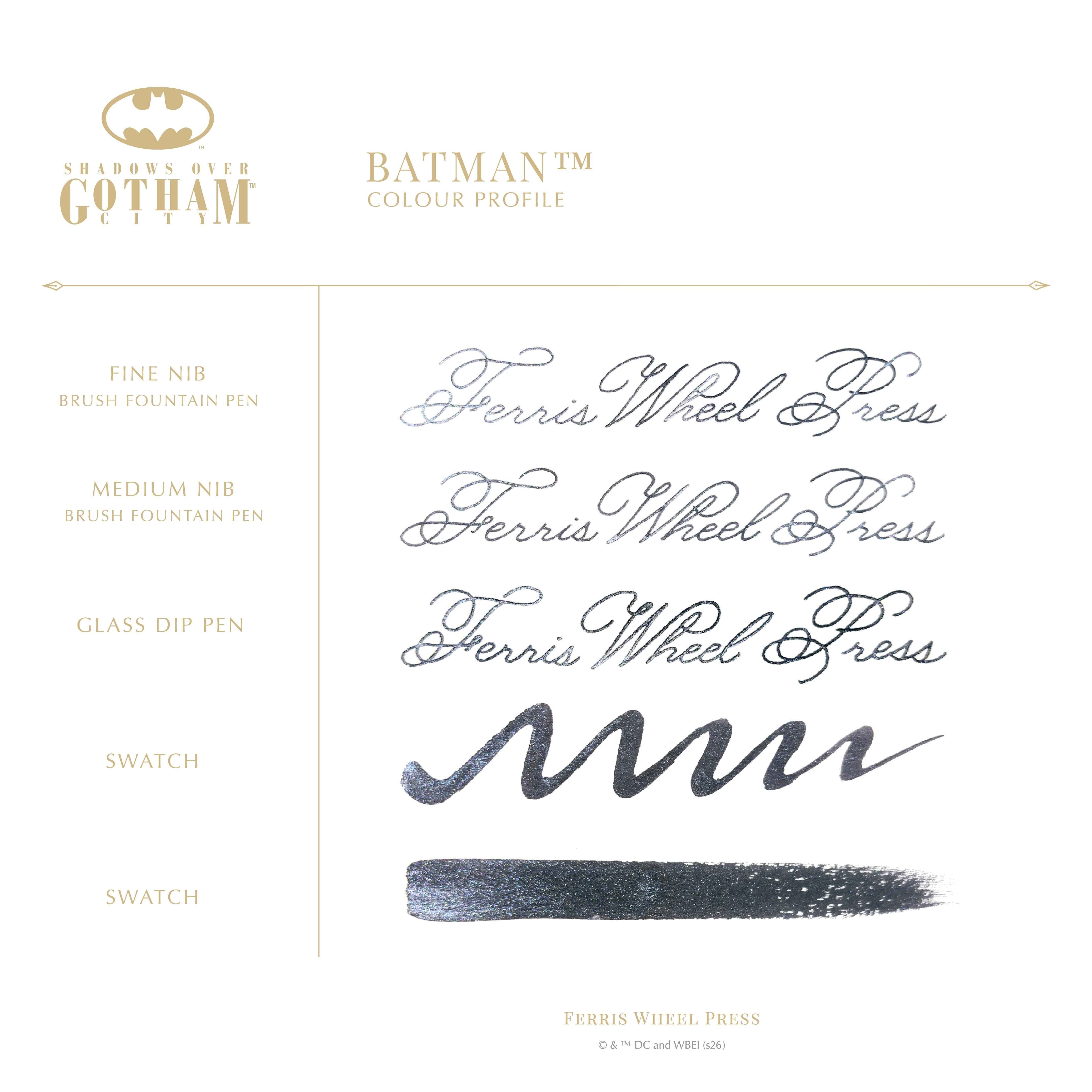 Shadows over Gotham City | Batman Signature Ink 38ml