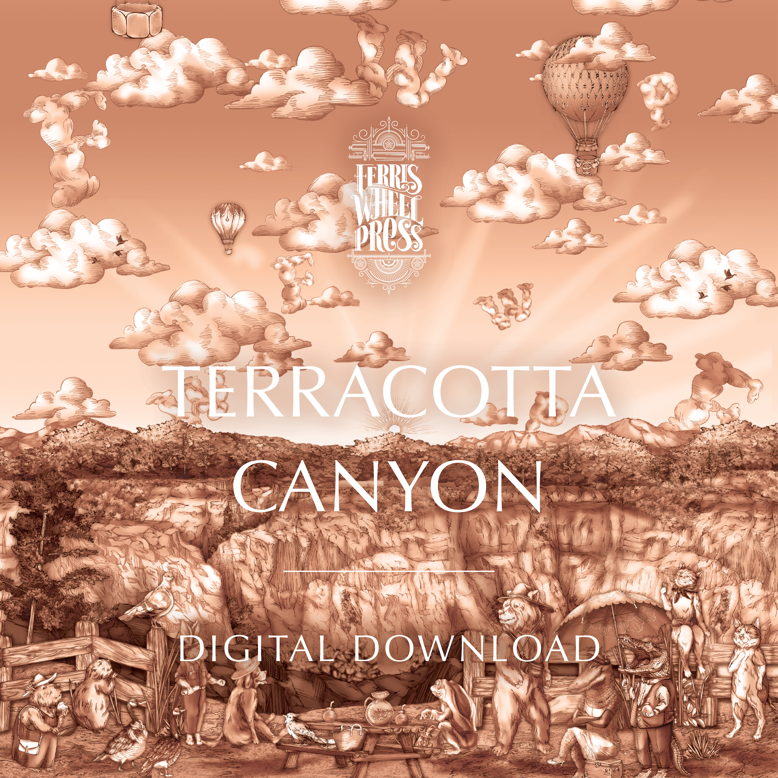 Digital Download-Terracotta Canyon