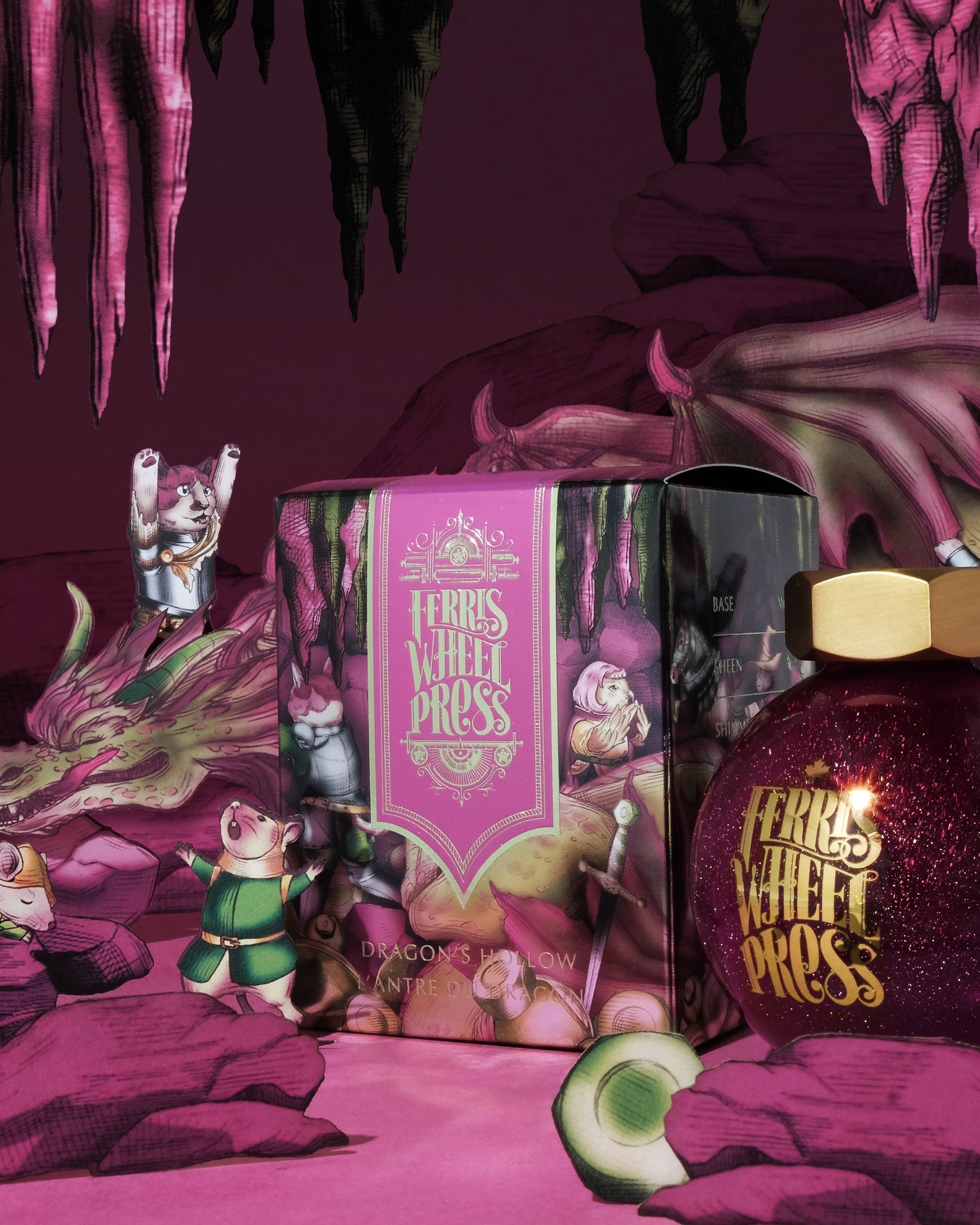 FerriTales | The Book of Knights Series | Dragon's Hollow 85ml Ink
