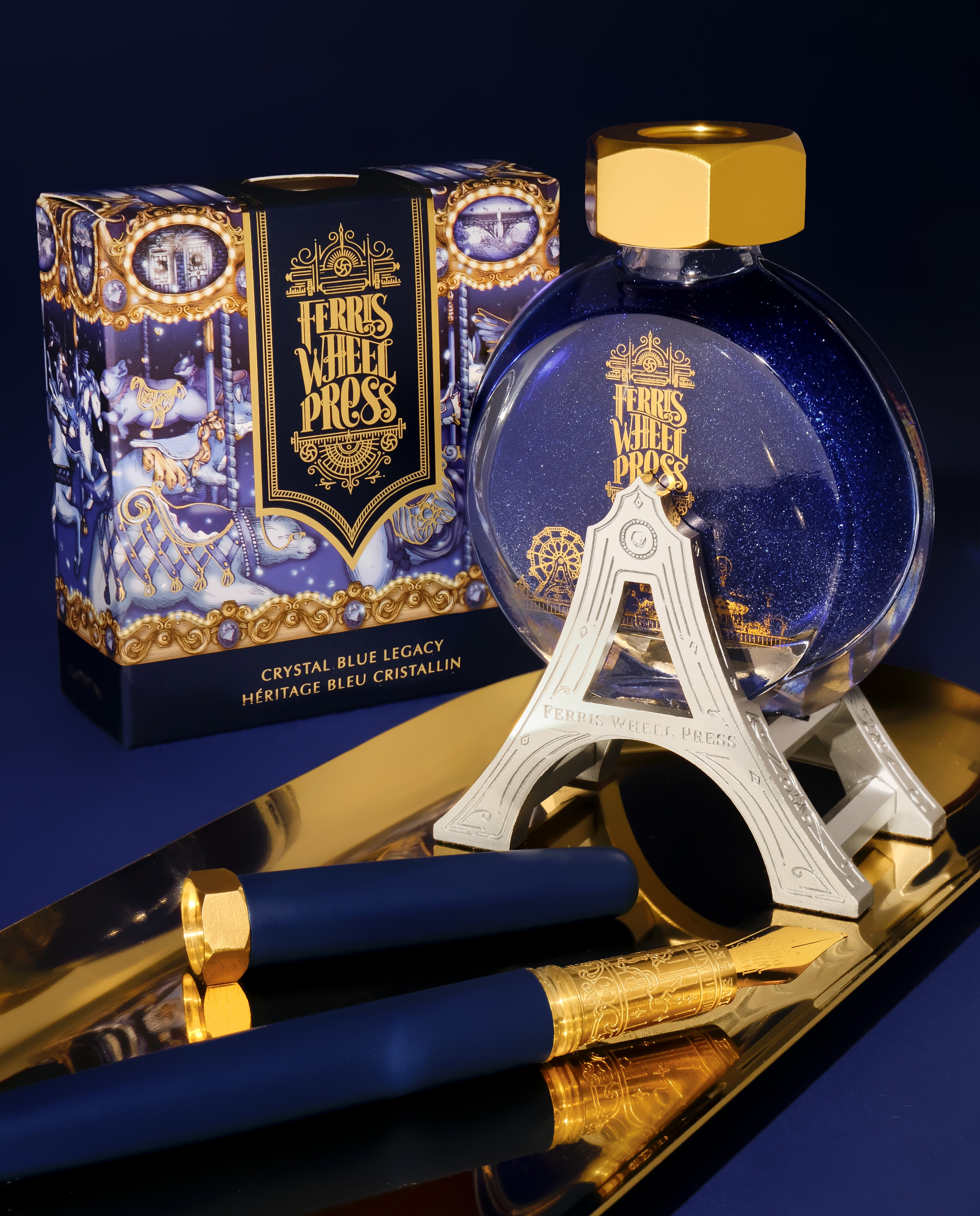 Limited Edition 2023 | The Blue Legacy 38ml Ink Carriage