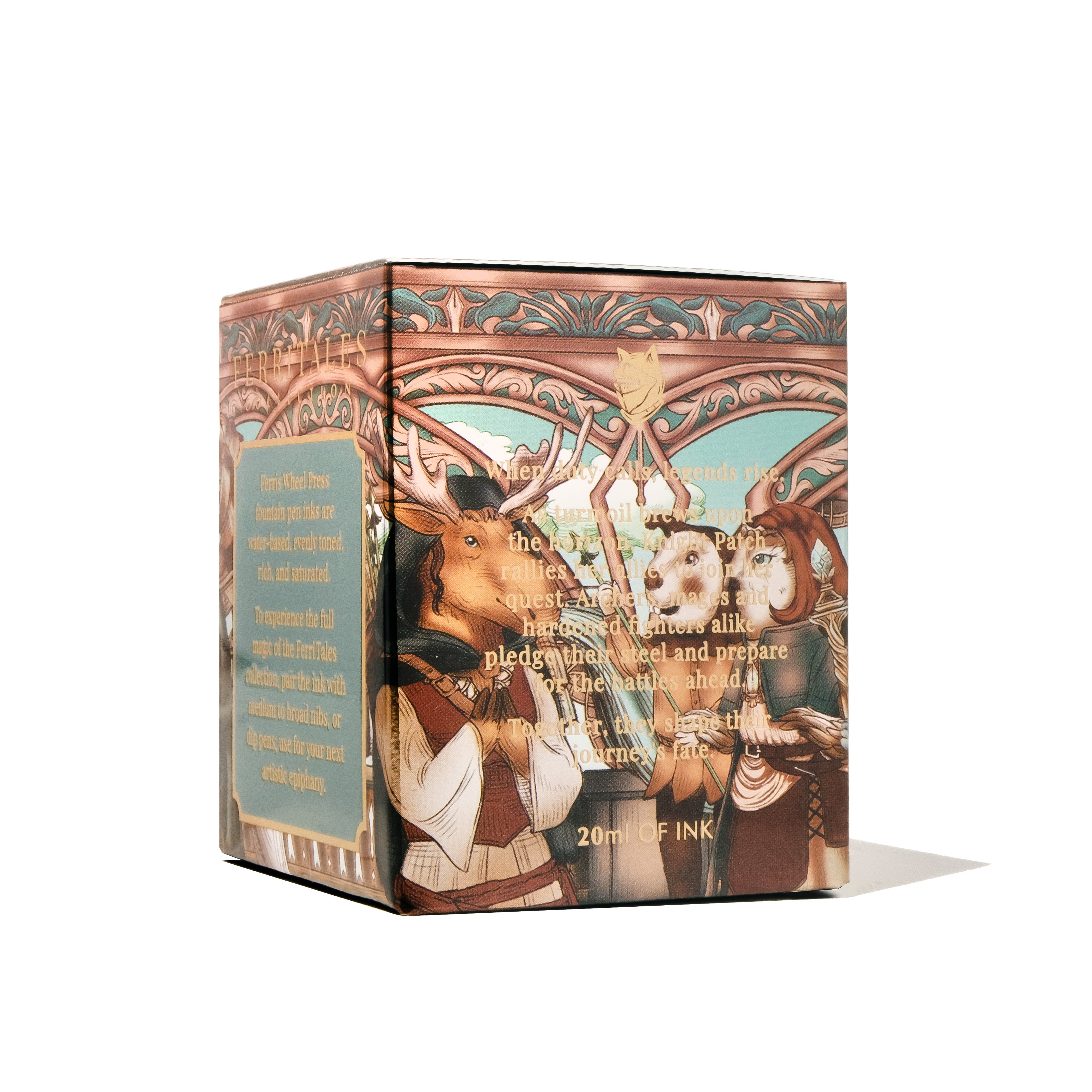 FerriTales | The Book of Knights Series | The Copperleaf Guild 85ml Ink - Ferris Wheel Press Canada