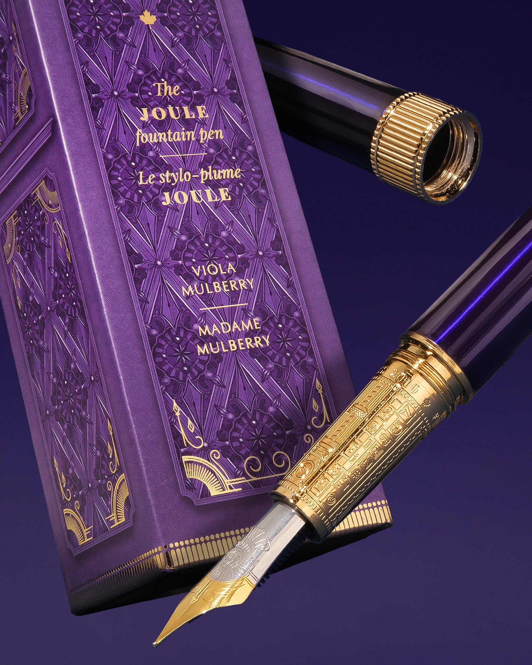 The Joule Fountain Pen - Viola Mulberry