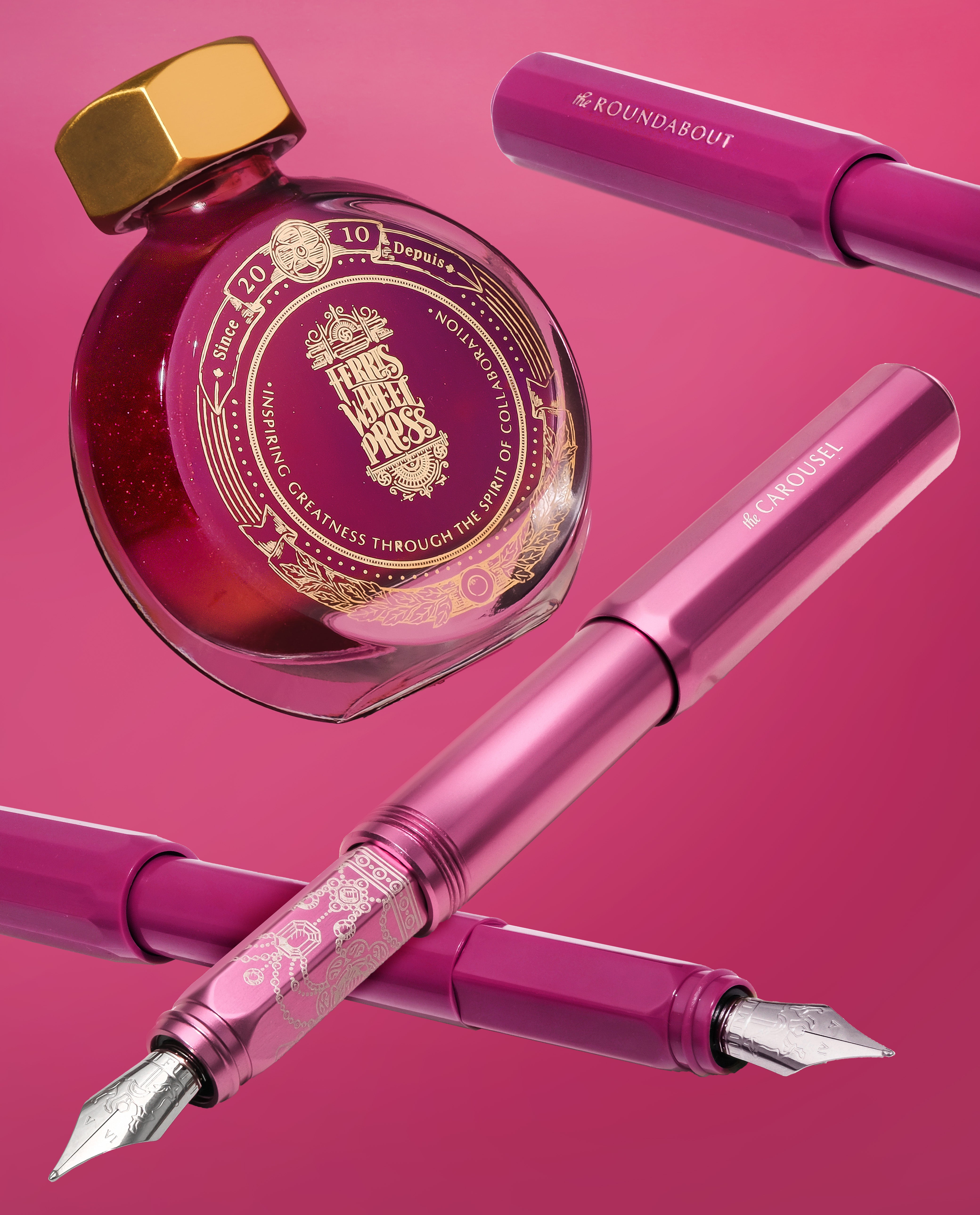 Honorary Edition | The Roundabout Rollerball Pen - Little Miss Jubilee