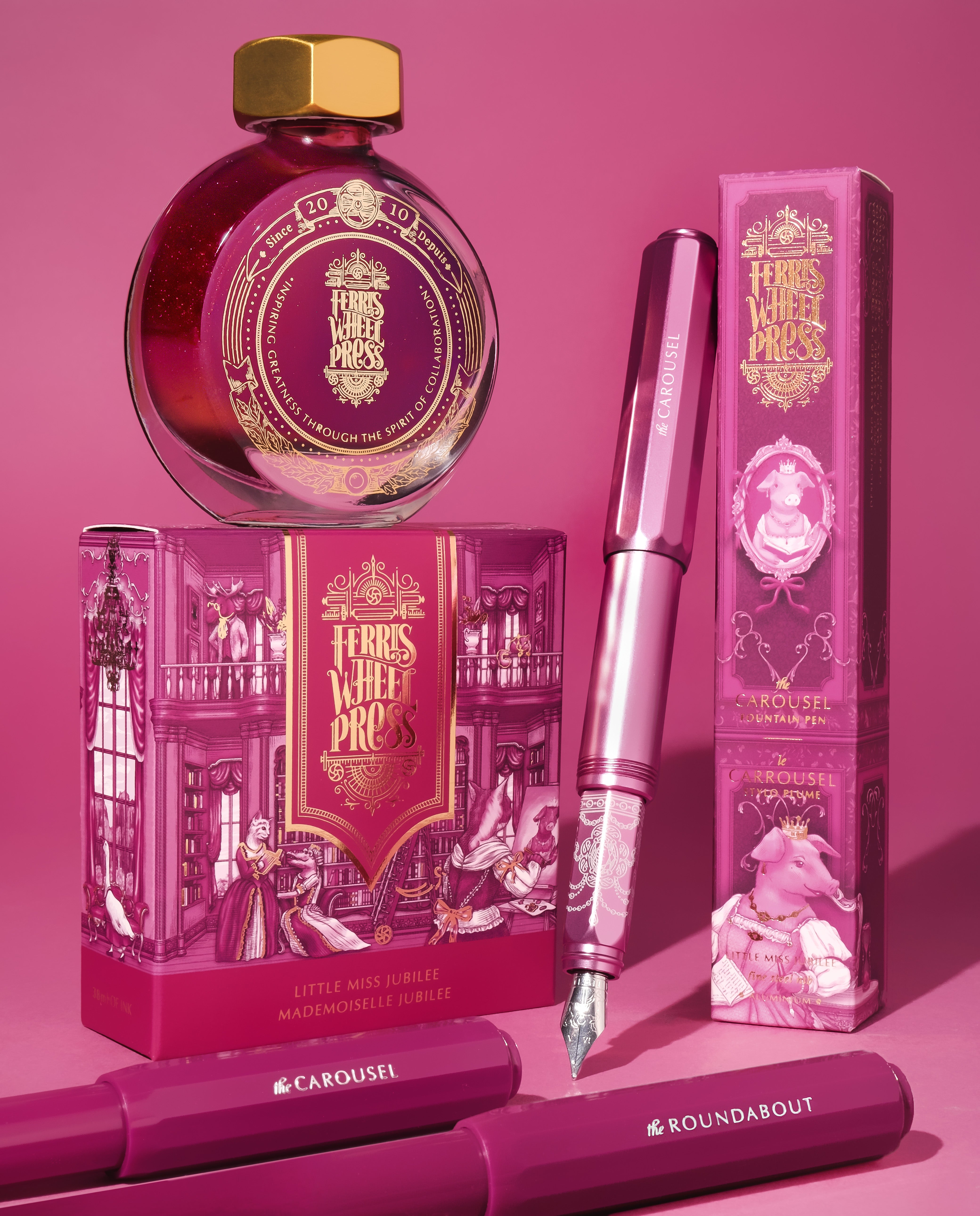 Honorary Edition 2024 | The Carousel Fountain Pen - Little Miss Jubilee