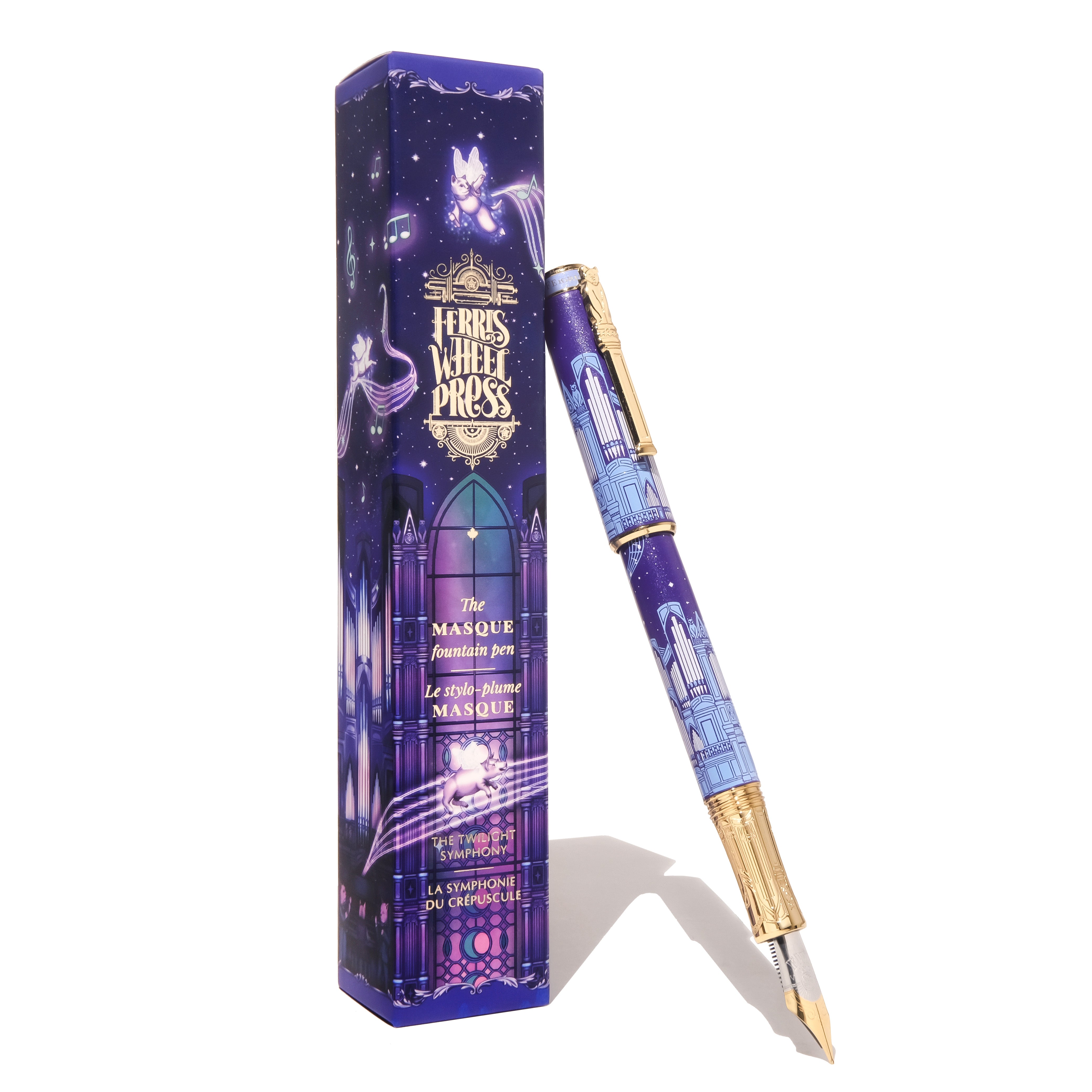 The Limited Edition Masque Fountain pen - The Twilight Symphony