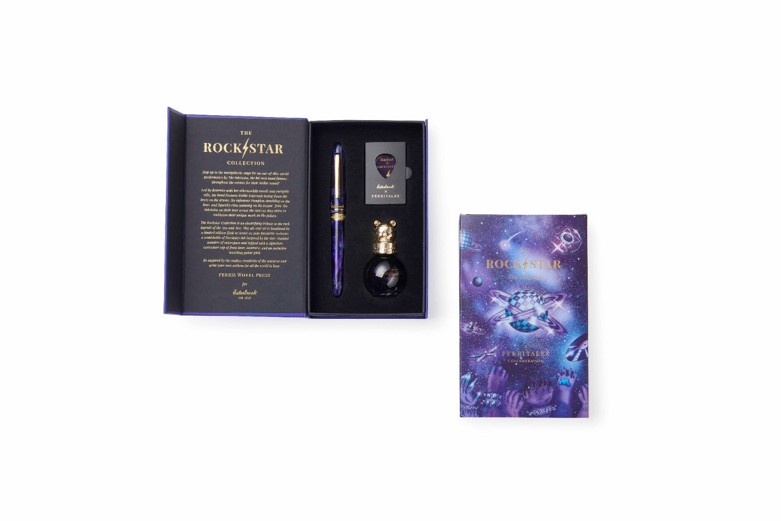 Curious Collaboration - Ferris Wheel Press x Esterbrook | Rockstar Collection