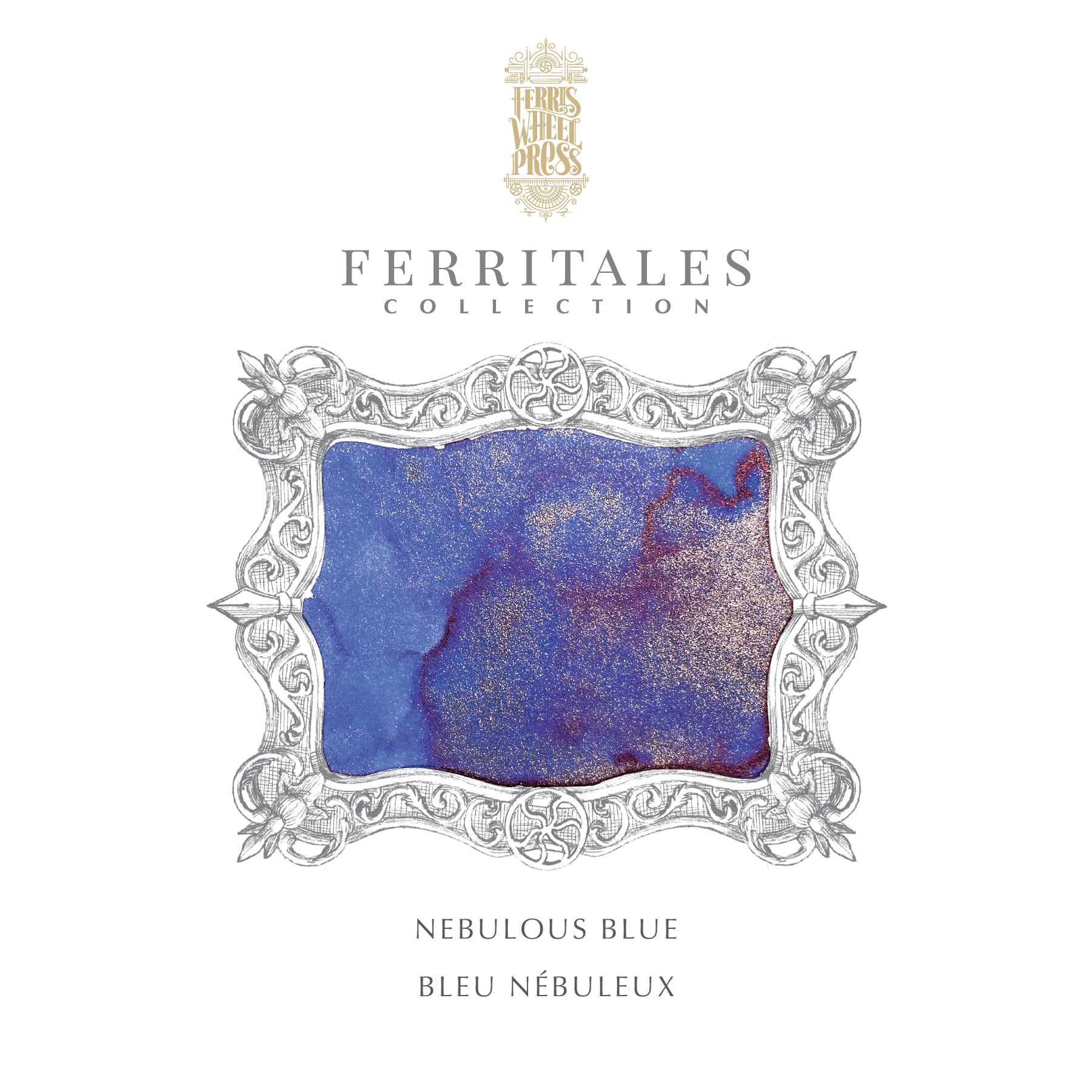 Curious Collaboration FerriTales - Ferris Wheel Press x Esterbrook Collection | Nebulous Blue & Nebulous Plume