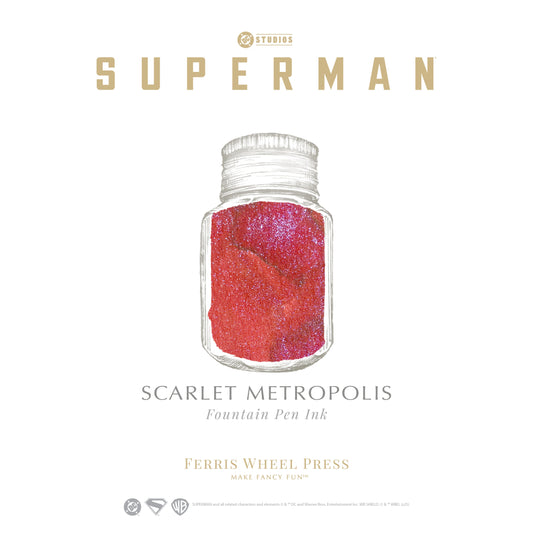 Warner Bros. | Superman | Scarlet Metropolis 28ml Ink