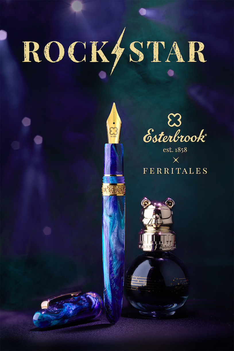 Curious Collaboration - Ferris Wheel Press x Esterbrook | Rockstar Collection