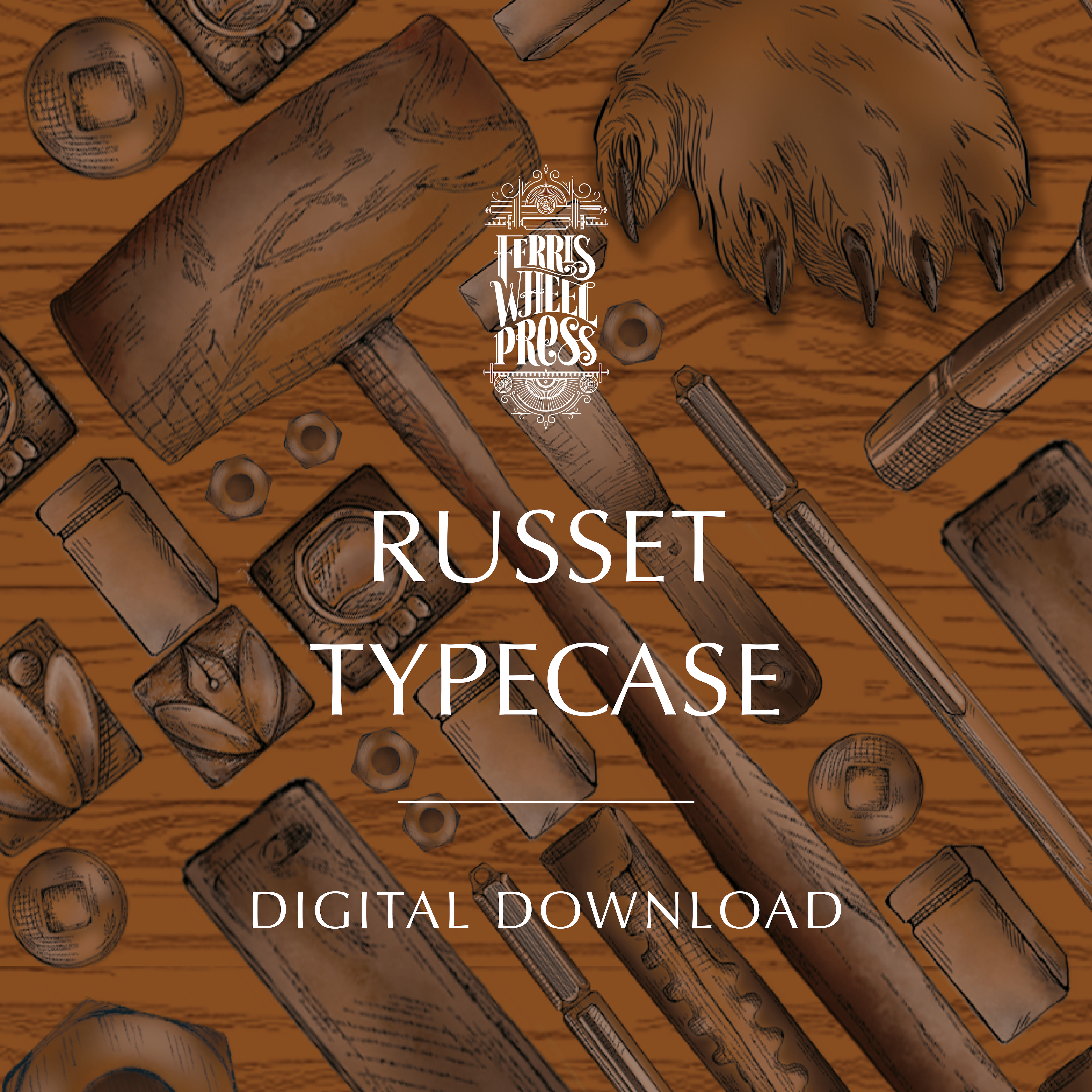 Digital Download-Russet Typecase