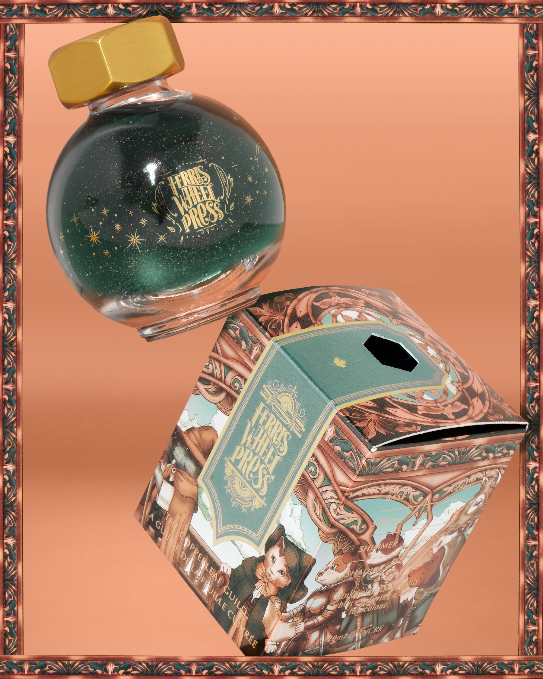 FerriTales | The Book of Knights Series | The Copperleaf Guild 85ml Ink - Ferris Wheel Press Canada