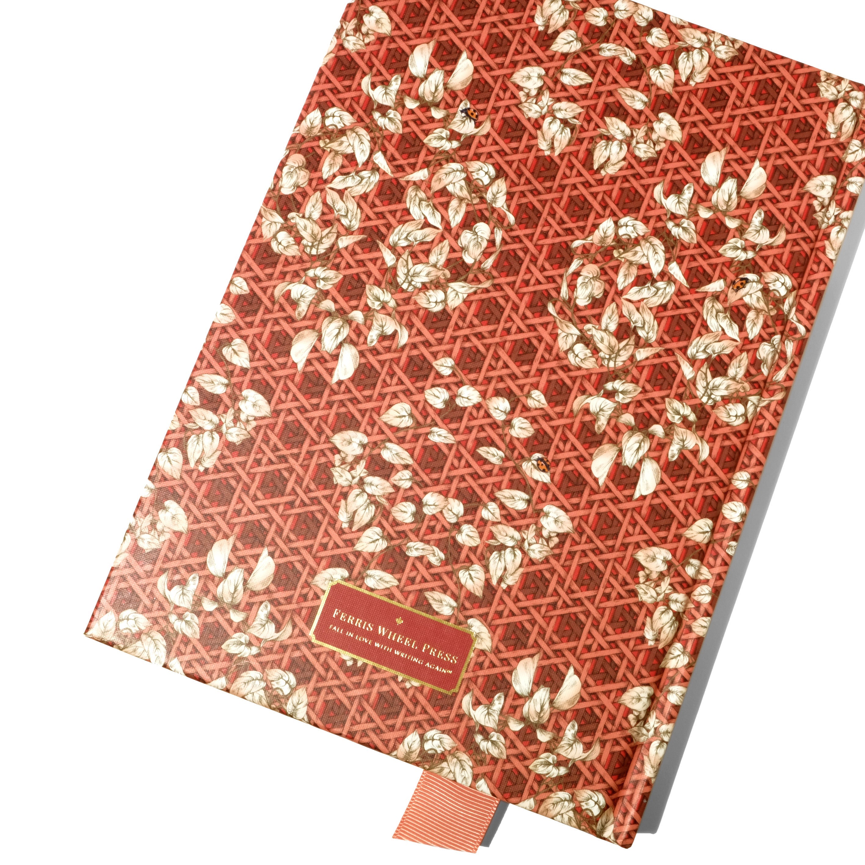 The Sketchbook A5: Enveloped in Rattan - Red