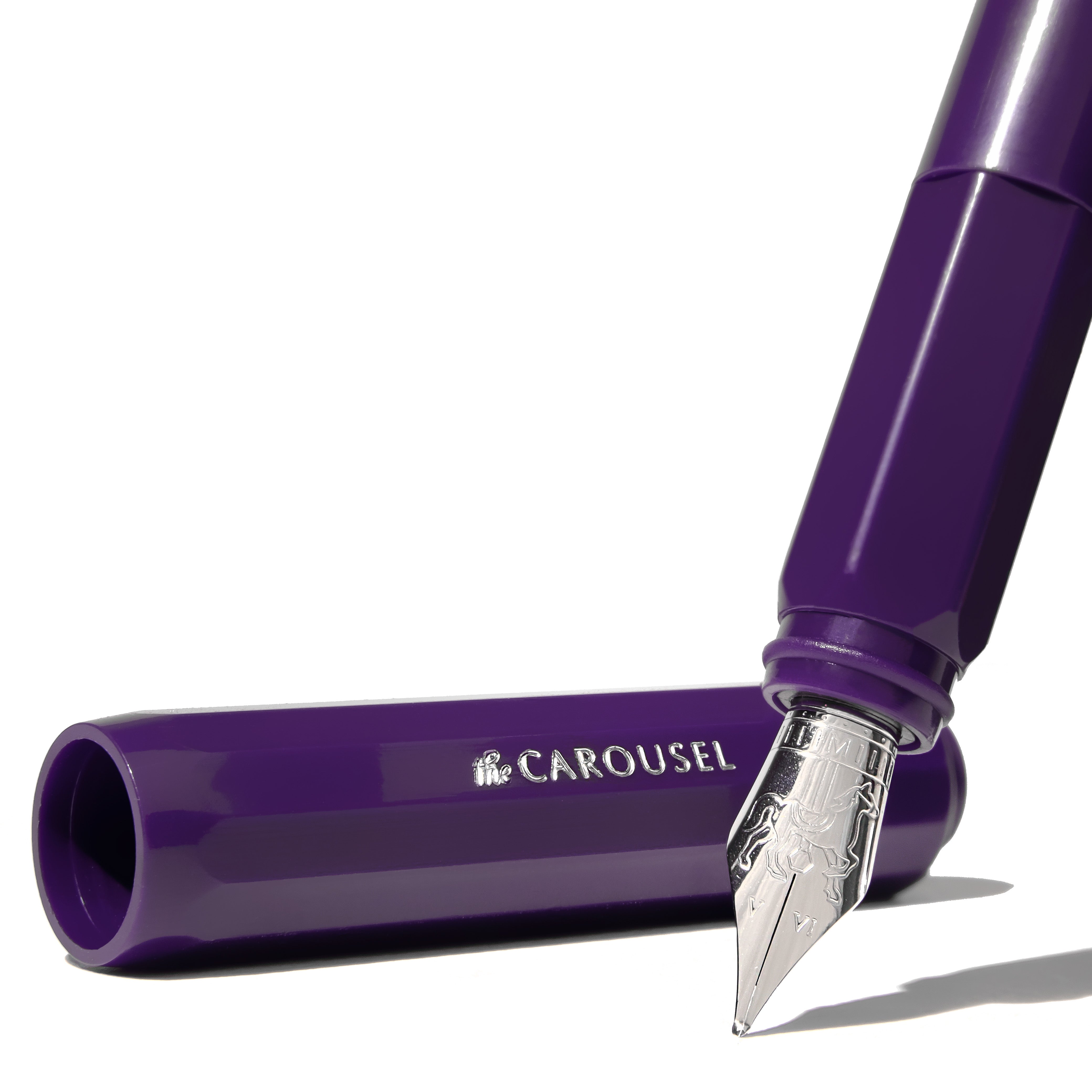 Limited Edition - The Carousel Fountain Pen - Poison Envy